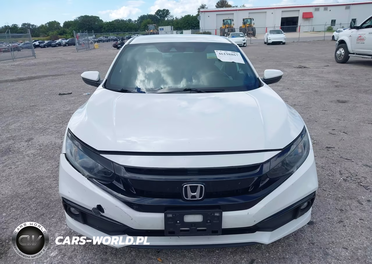 2019 Honda Civic Sport VIN:2HGFC2F8XKH575202 - 12