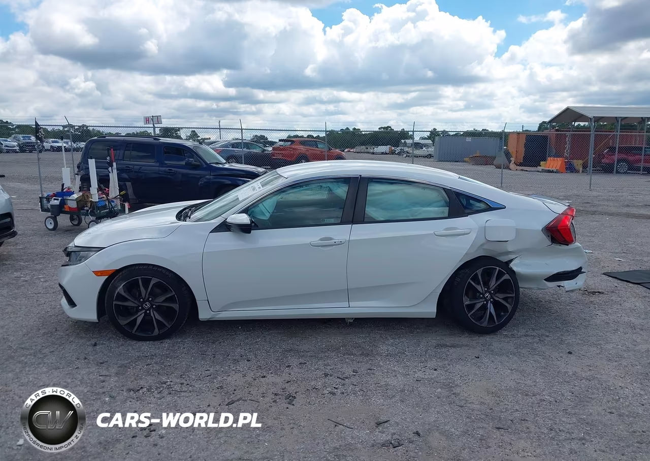 2019 Honda Civic Sport VIN:2HGFC2F8XKH575202 - 14