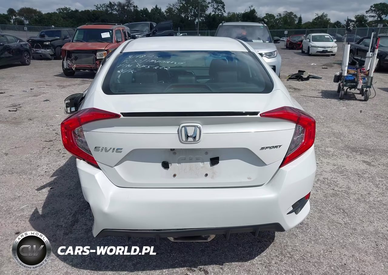 2019 Honda Civic Sport VIN:2HGFC2F8XKH575202 - 16