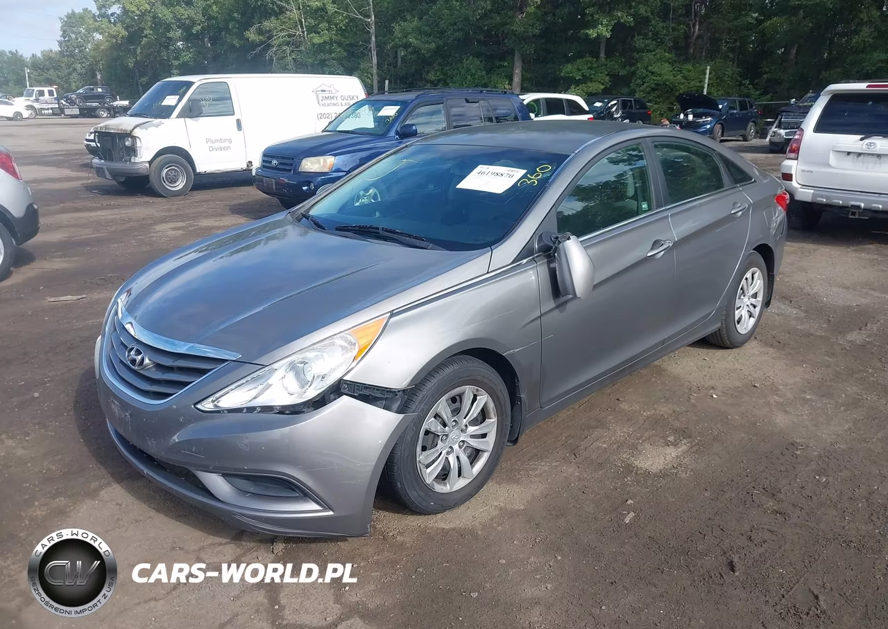 2012 Hyundai Sonata Gls VIN:5NPEB4AC8CH433072 - 2