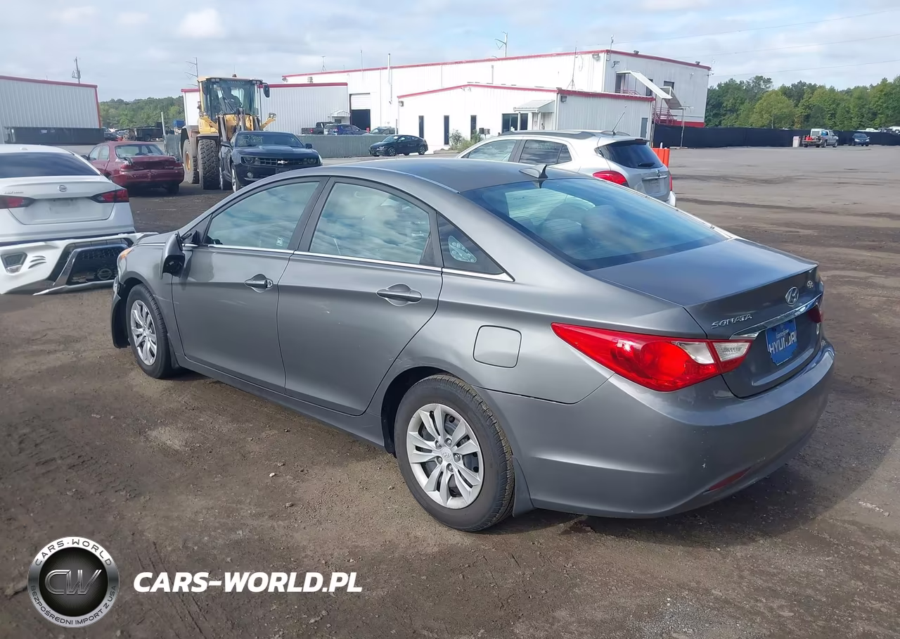 2012 Hyundai Sonata Gls VIN:5NPEB4AC8CH433072 - 3