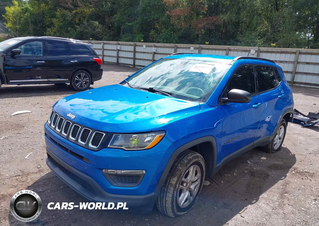 2018 Jeep Compass Sport 4X4 VIN:3C4NJDABXJT248884 - 2