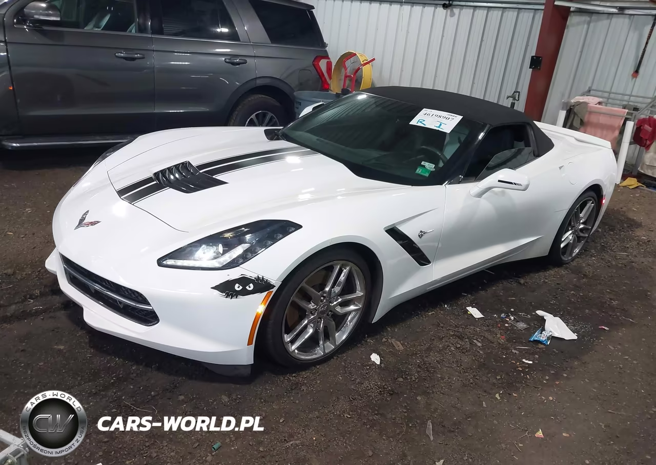 2014 Chevrolet Corvette Stingray Z51 VIN:1G1YM3D78E5119661 - 2