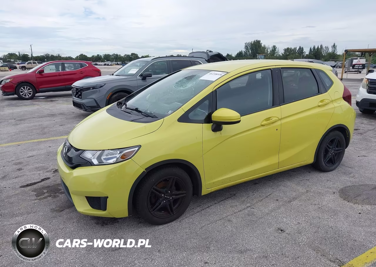 2016 Honda Fit Lx VIN:JHMGK5H53GX002332 - 2