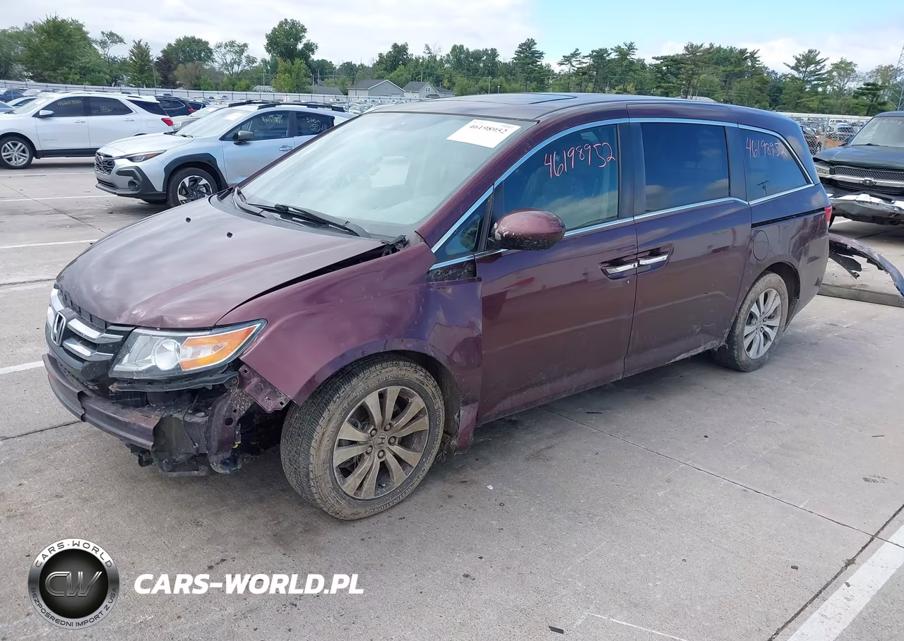 2015 Honda Odyssey Ex-L VIN:5FNRL5H69FB030144 - 2