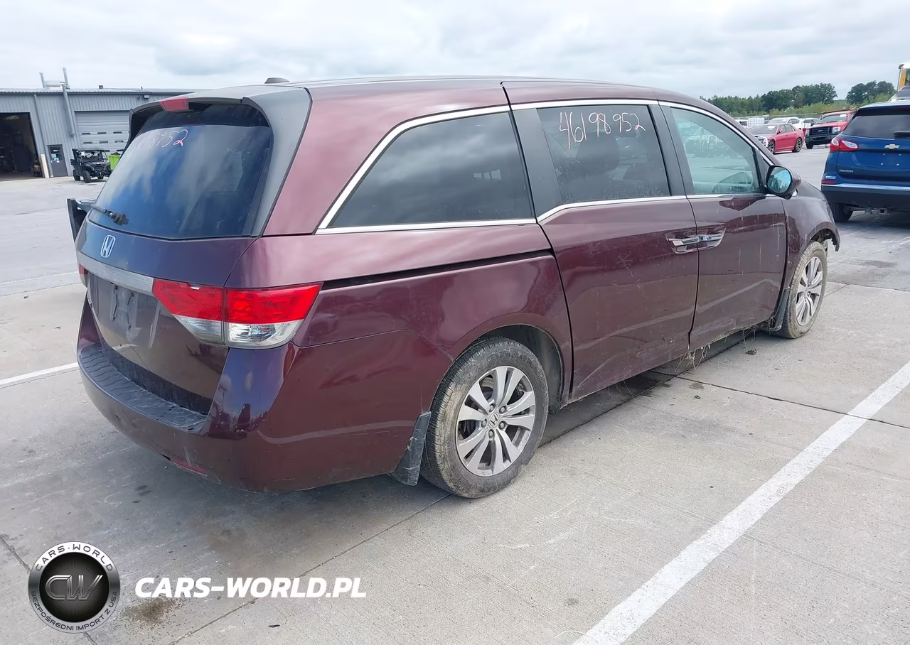 2015 Honda Odyssey Ex-L VIN:5FNRL5H69FB030144 - 4