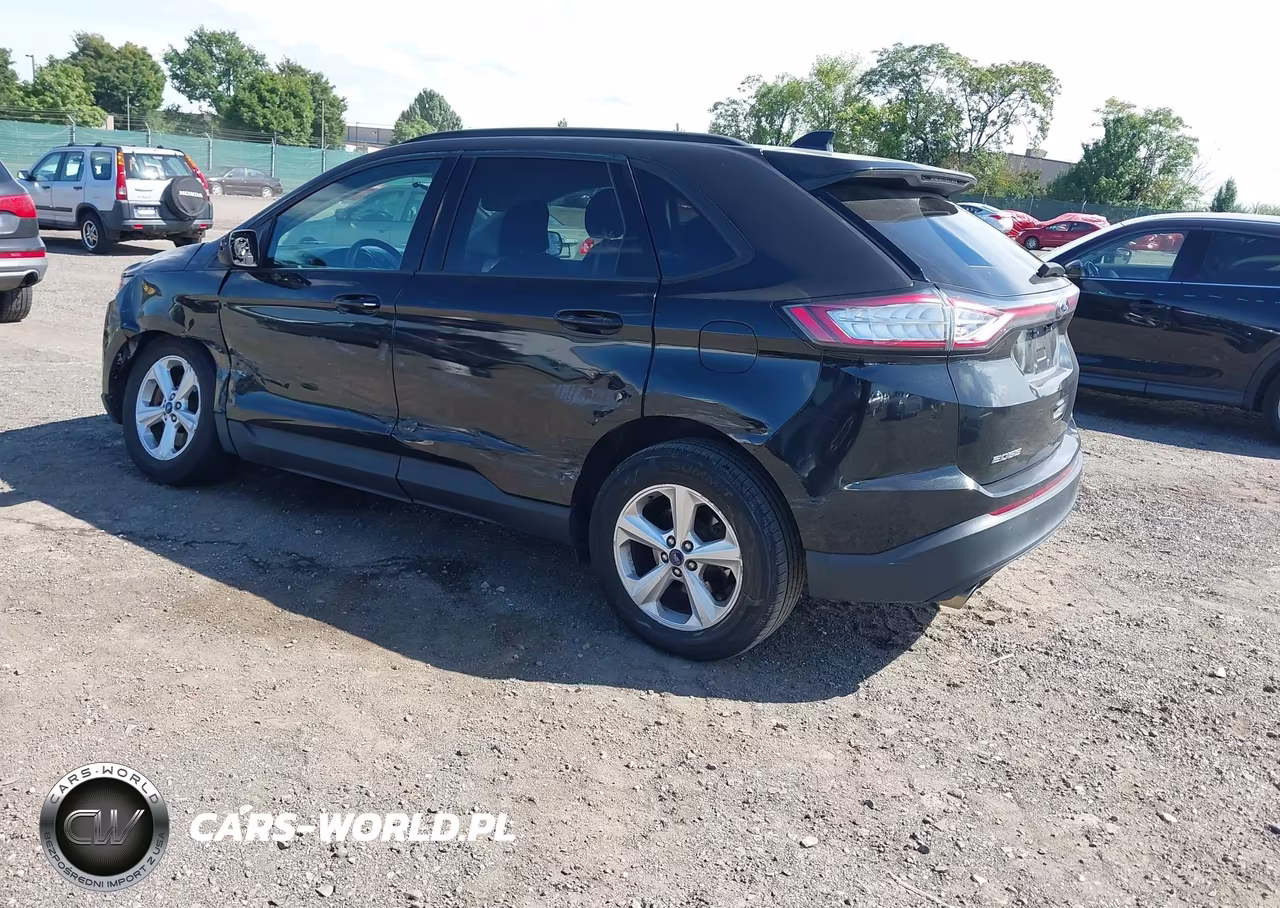 2015 Ford Edge Se VIN:2FMTK4G96FBB87959 - 3