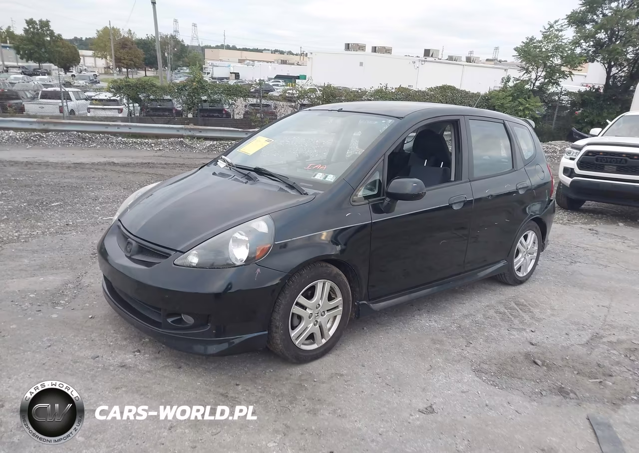 2008 Honda Fit Sport VIN:JHMGD38668S002671 - 2