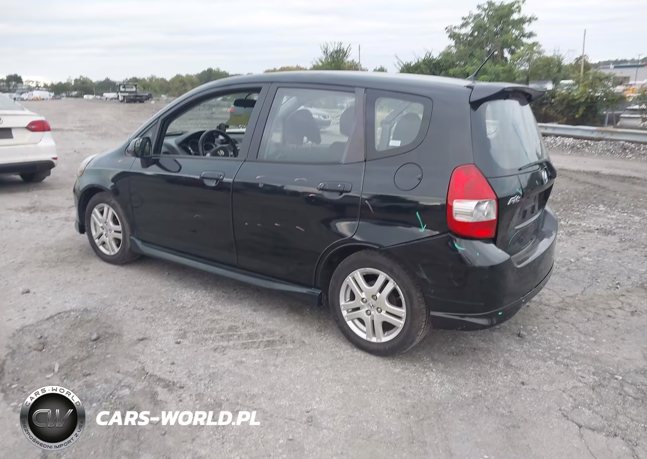 2008 Honda Fit Sport VIN:JHMGD38668S002671 - 3