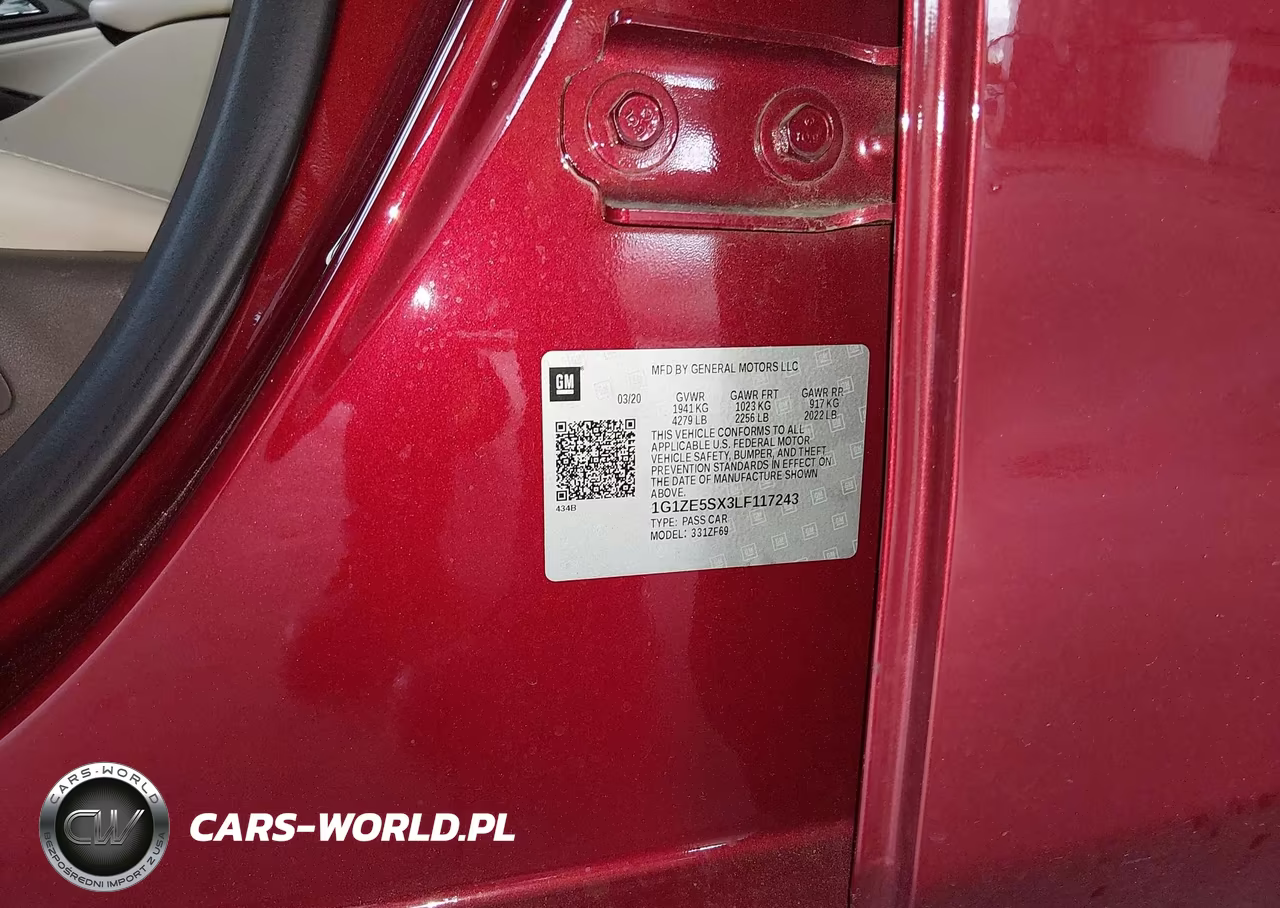 2020 Chevrolet Malibu Fwd Premier VIN:1G1ZE5SX3LF117243 - 9