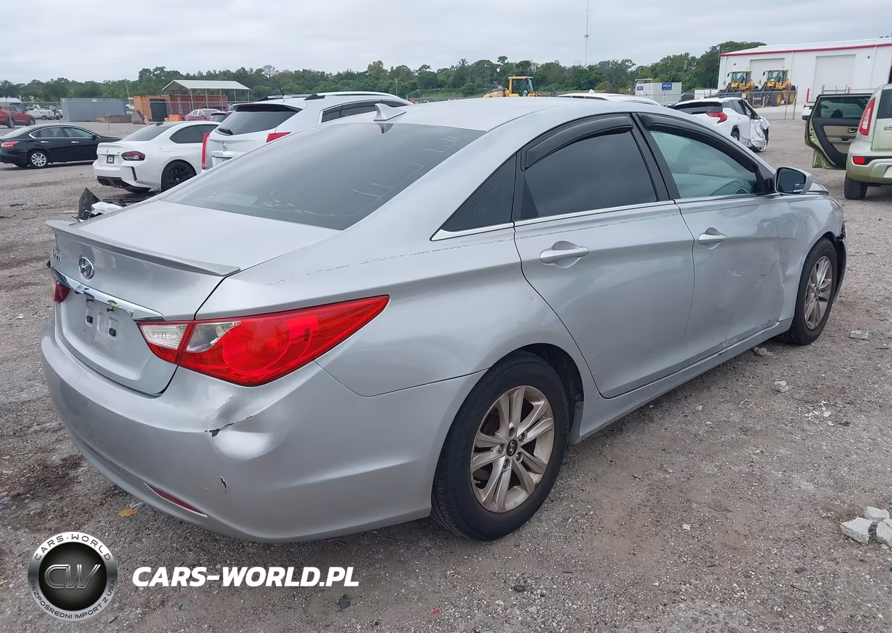 2013 Hyundai Sonata Gls VIN:5NPEB4ACXDH652648 - 4