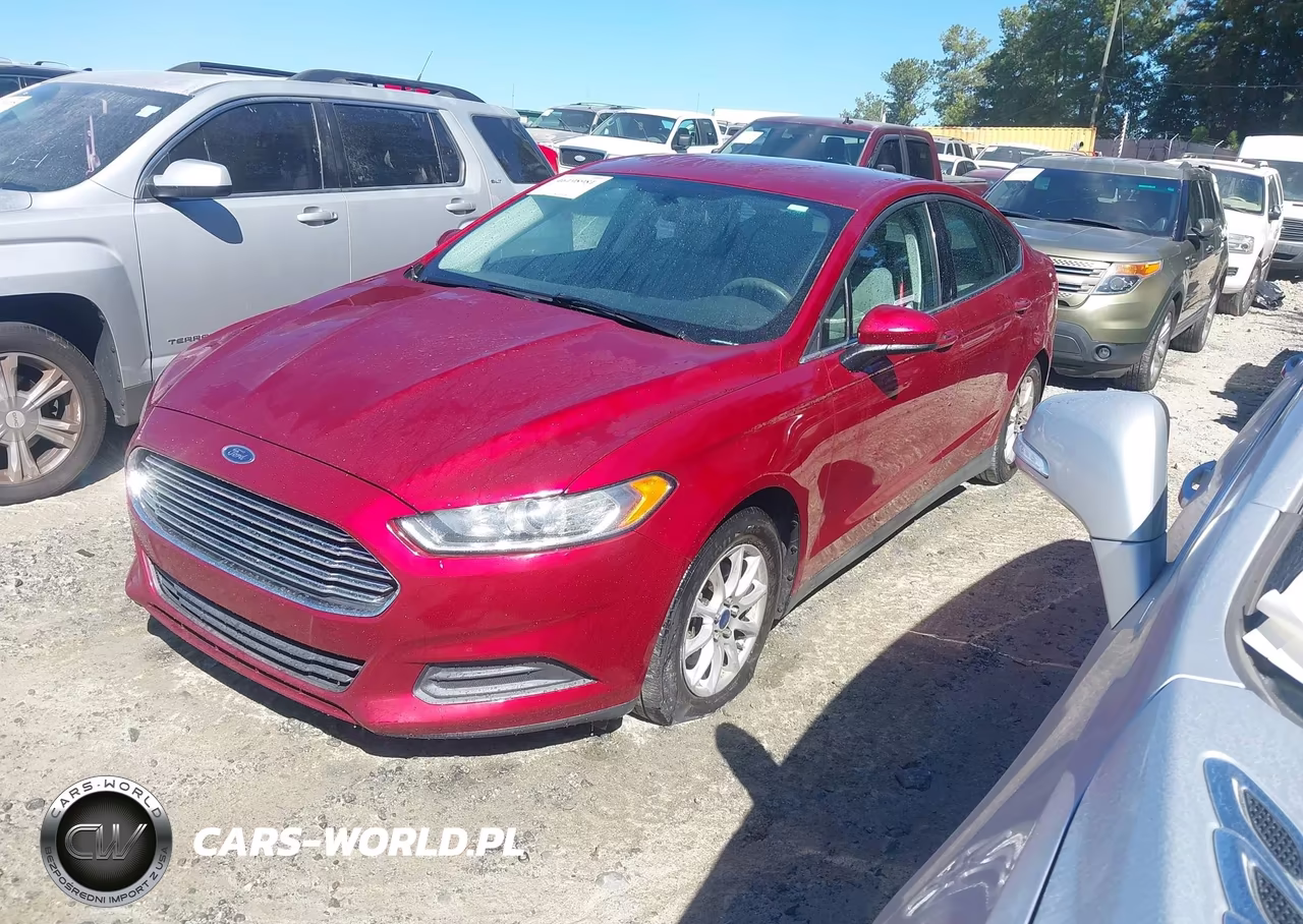 2015 Ford Fusion S VIN:3FA6P0G77FR218430 - 2