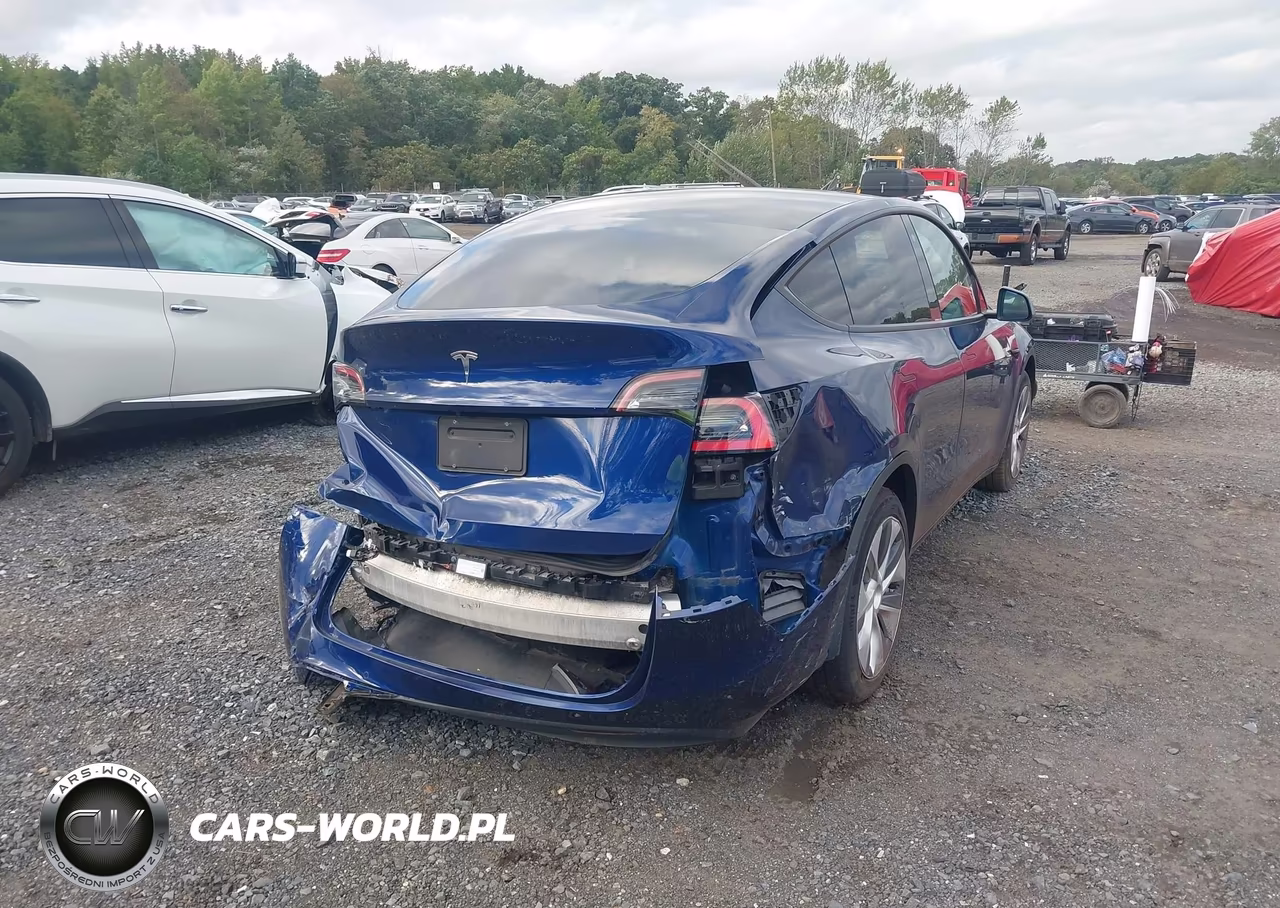 2021 Tesla Model Y Standard Range Rear-Wheel Drive VIN:5YJYGDED6MF106428 - 19