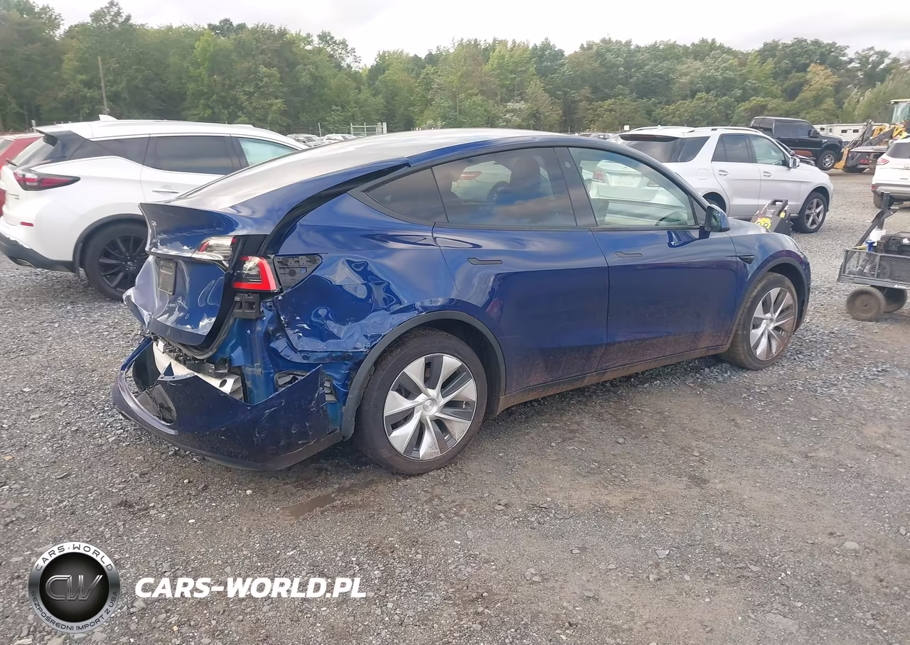 2021 Tesla Model Y Standard Range Rear-Wheel Drive VIN:5YJYGDED6MF106428 - 4