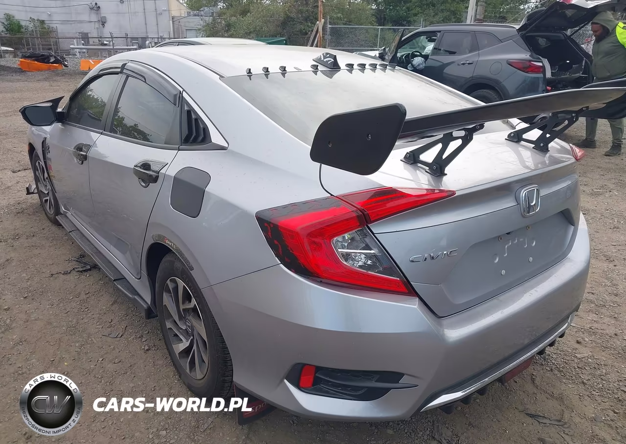 2019 Honda Civic Lx VIN:2HGFC2F65KH529114 - 3