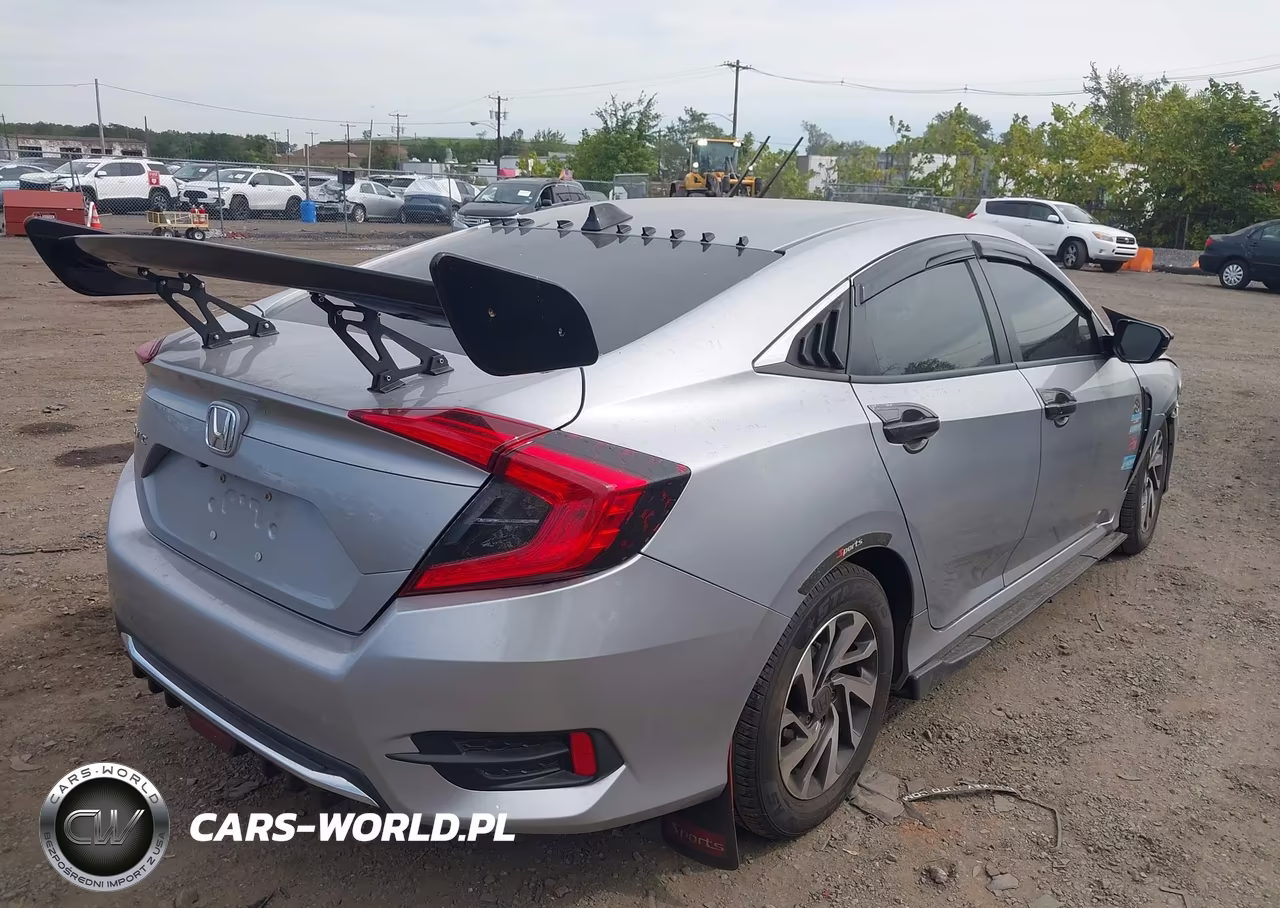 2019 Honda Civic Lx VIN:2HGFC2F65KH529114 - 4