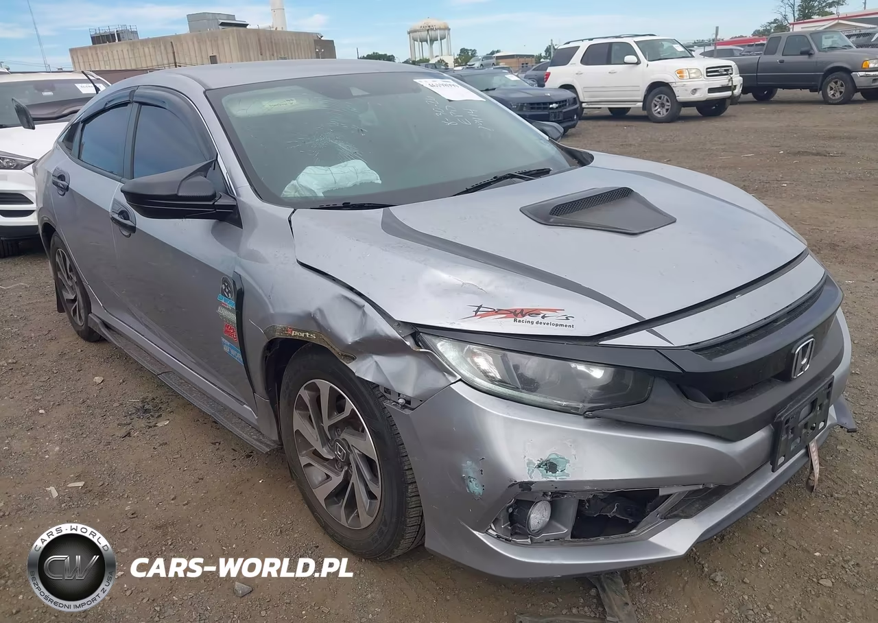 2019 Honda Civic Lx VIN:2HGFC2F65KH529114 - 6