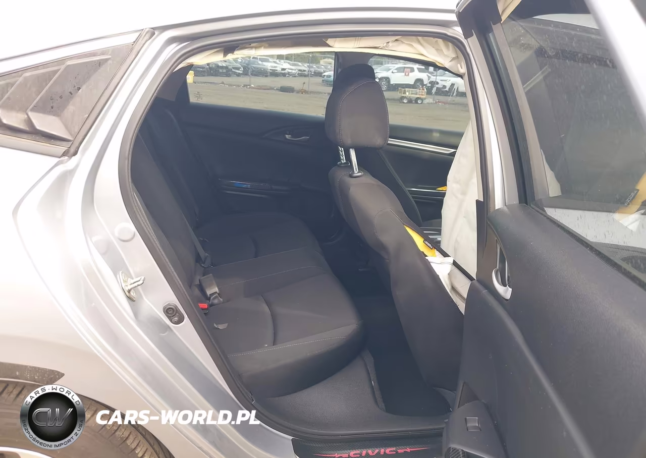 2019 Honda Civic Lx VIN:2HGFC2F65KH529114 - 8
