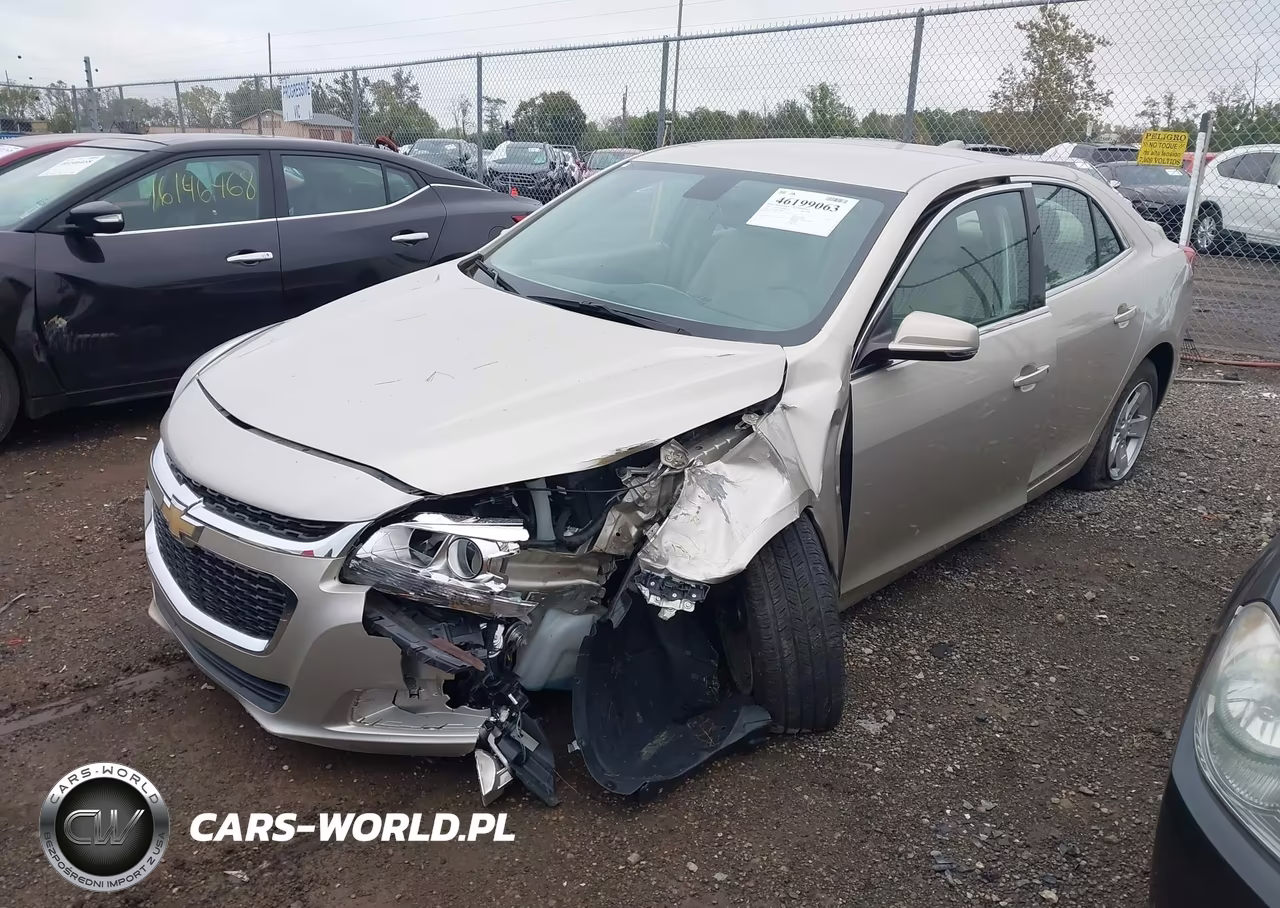 2015 Chevrolet Malibu Lt VIN:1G11C5SL0FF188856 - 2