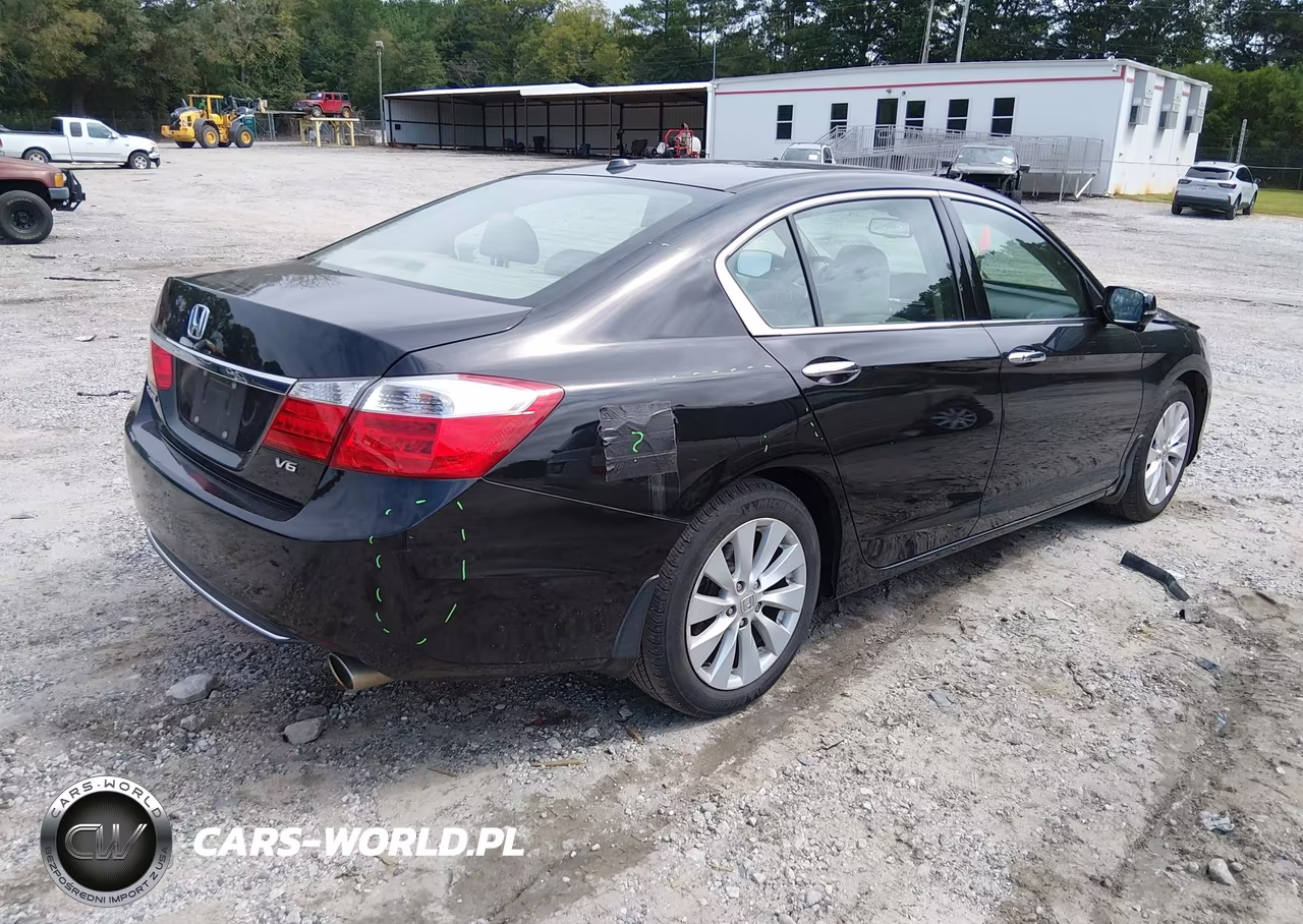 2013 Honda Accord Ex-L V-6 VIN:1HGCR3F89DA040659 - 4