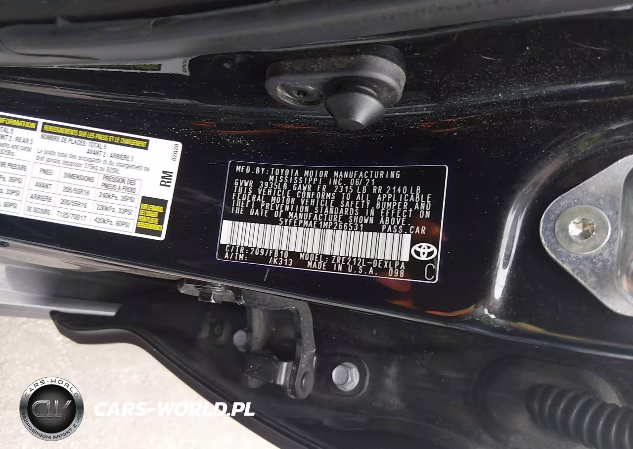 2021 Toyota Corolla Le VIN:5YFEPMAE1MP266531 - 9