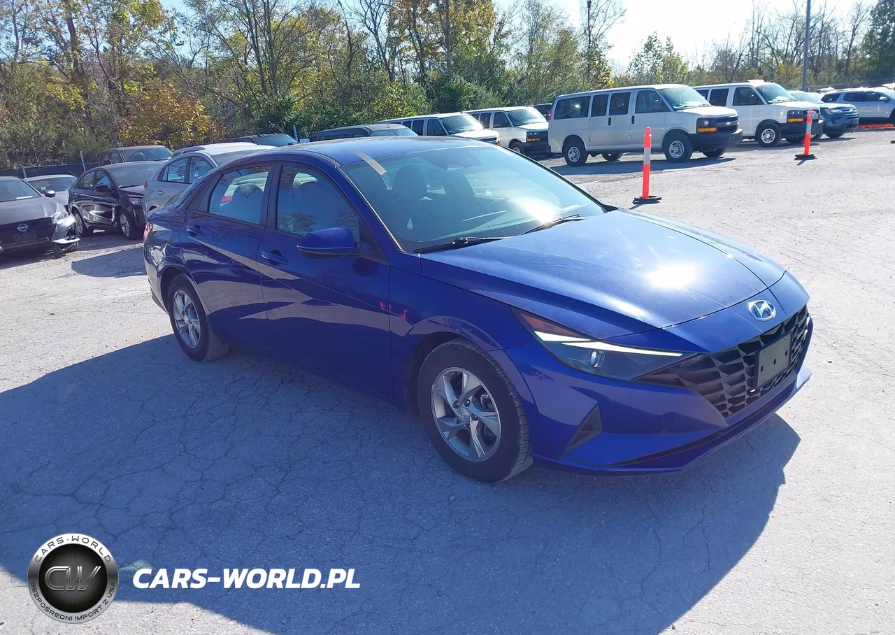 2021 Hyundai Elantra Se VIN:5NPLL4AG5MH050909 - 1