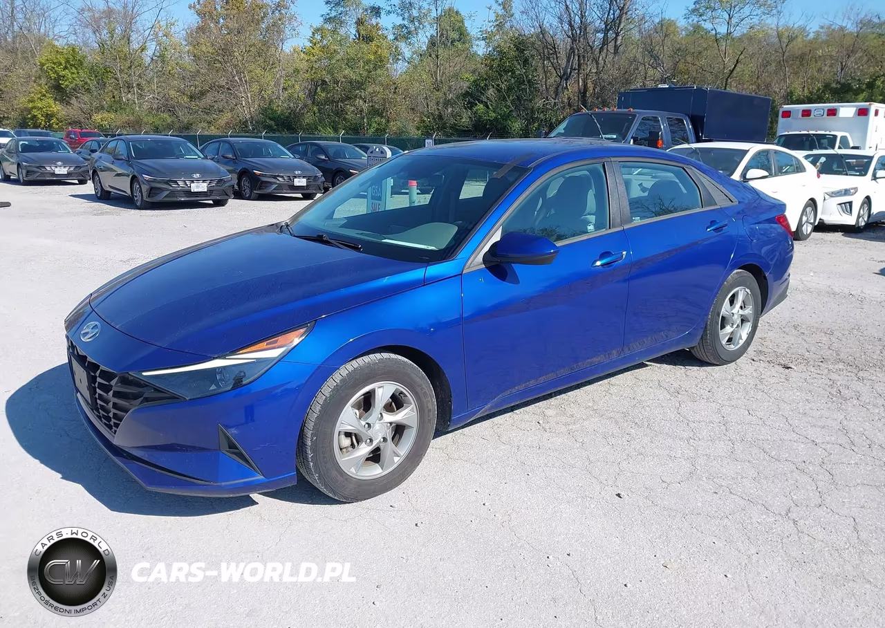 2021 Hyundai Elantra Se VIN:5NPLL4AG5MH050909 - 2