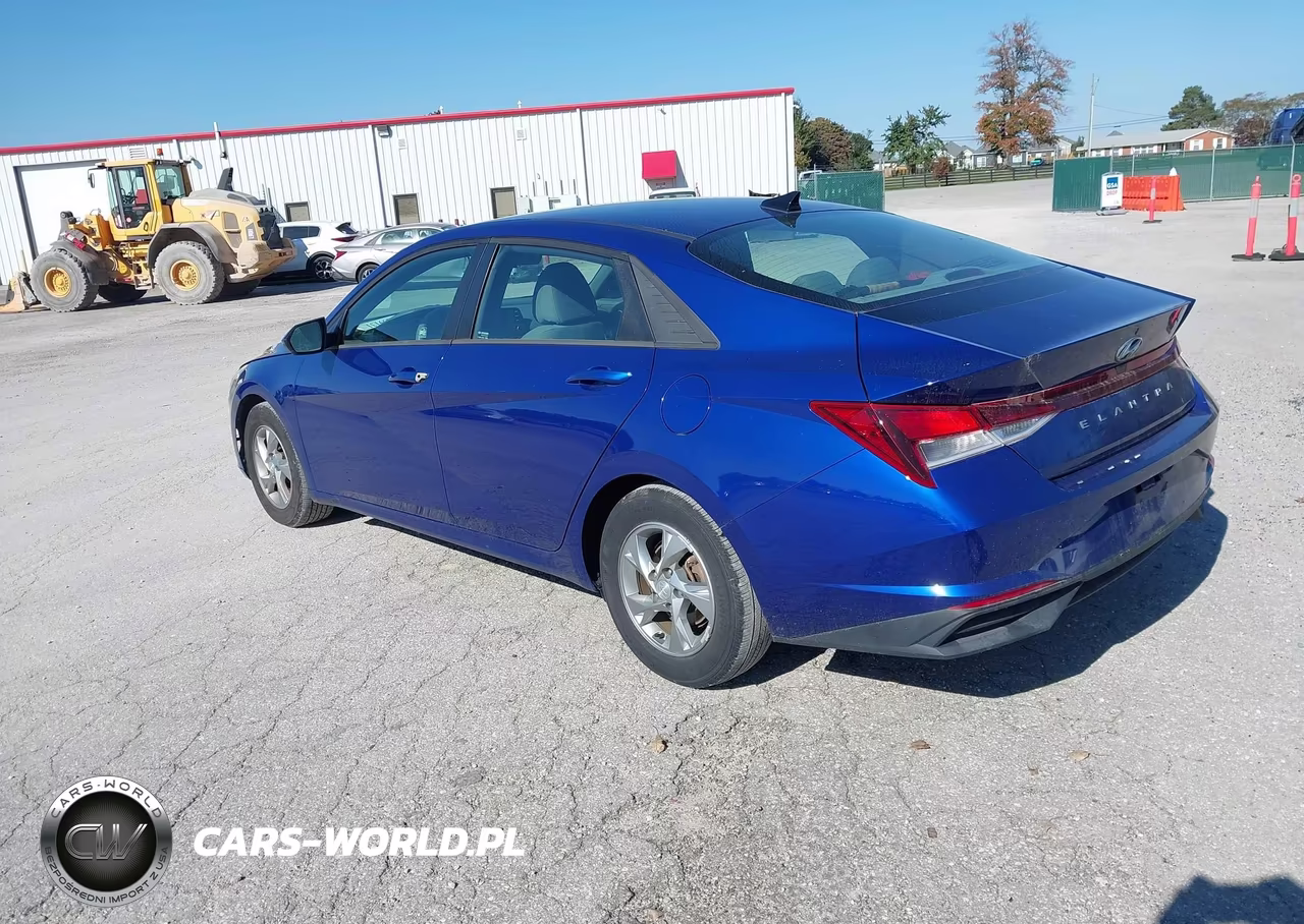 2021 Hyundai Elantra Se VIN:5NPLL4AG5MH050909 - 3