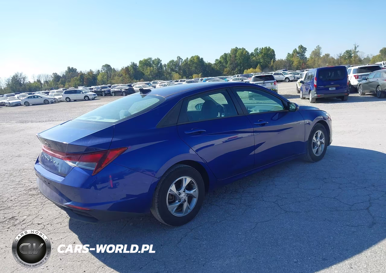 2021 Hyundai Elantra Se VIN:5NPLL4AG5MH050909 - 4