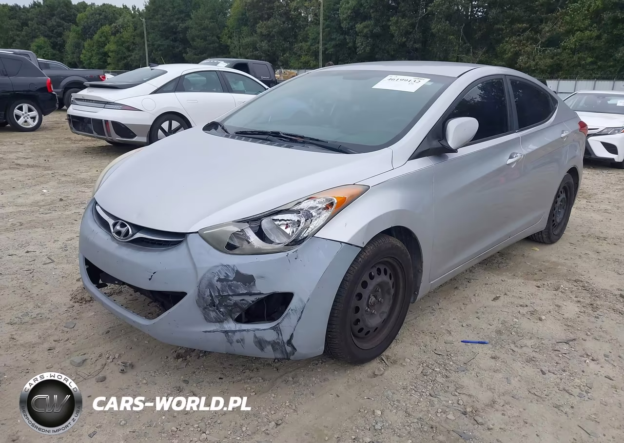 2013 Hyundai Elantra Gls VIN:5NPDH4AE7DH161224 - 2