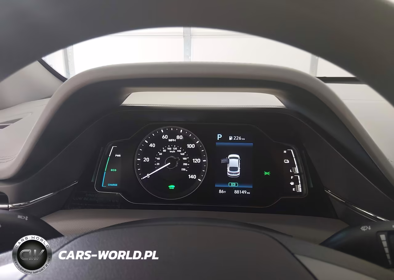 2020 Hyundai Ioniq Hybrid Blue VIN:KMHC65LC1LU220271 - 7