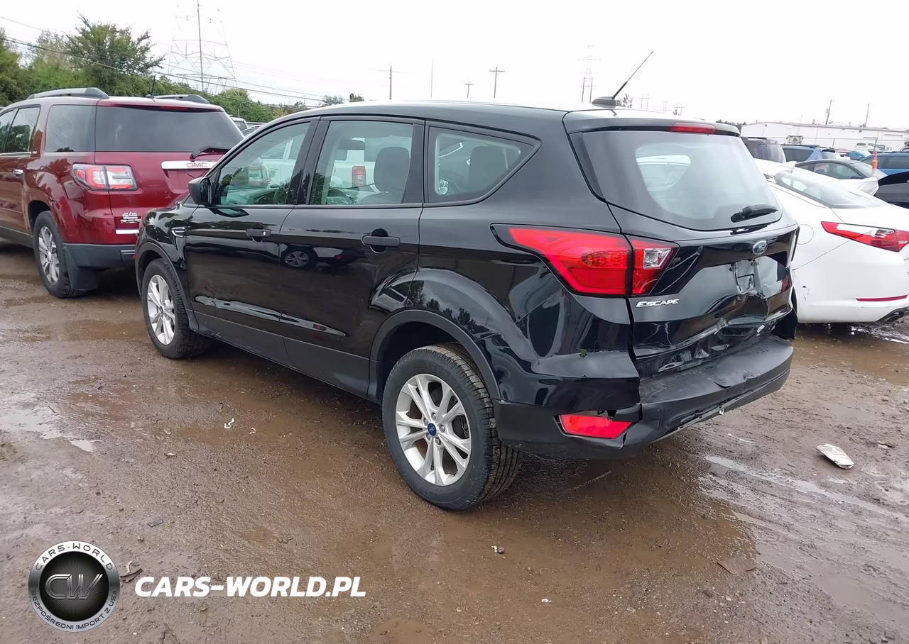 2019 Ford Escape S VIN:1FMCU0F77KUA31971 - 3
