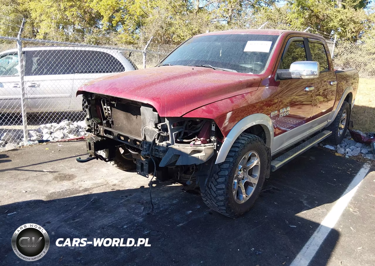 2013 Ram 1500 Laramie VIN:1C6RR7NT7DS706733 - 2