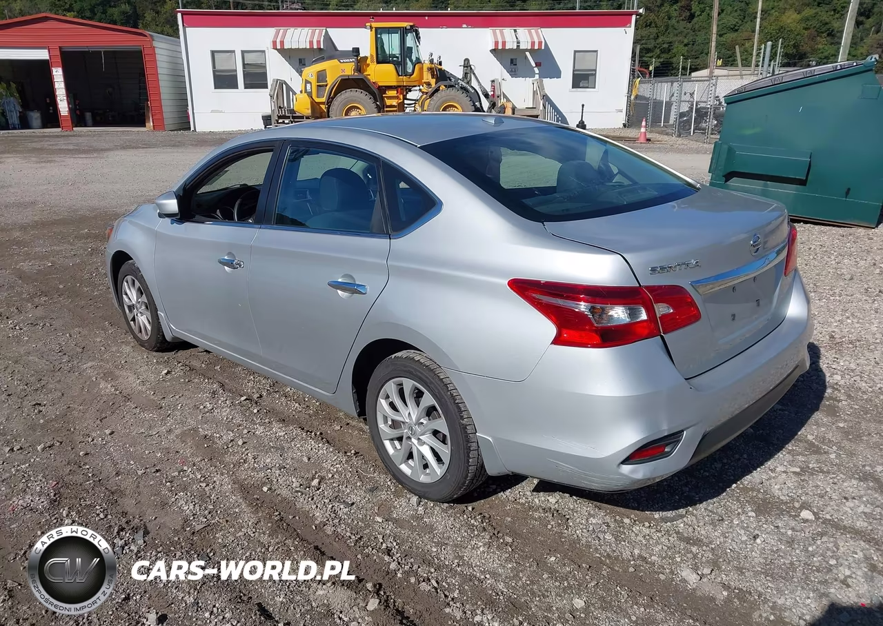 2019 Nissan Sentra Sv VIN:3N1AB7AP4KL620846 - 3