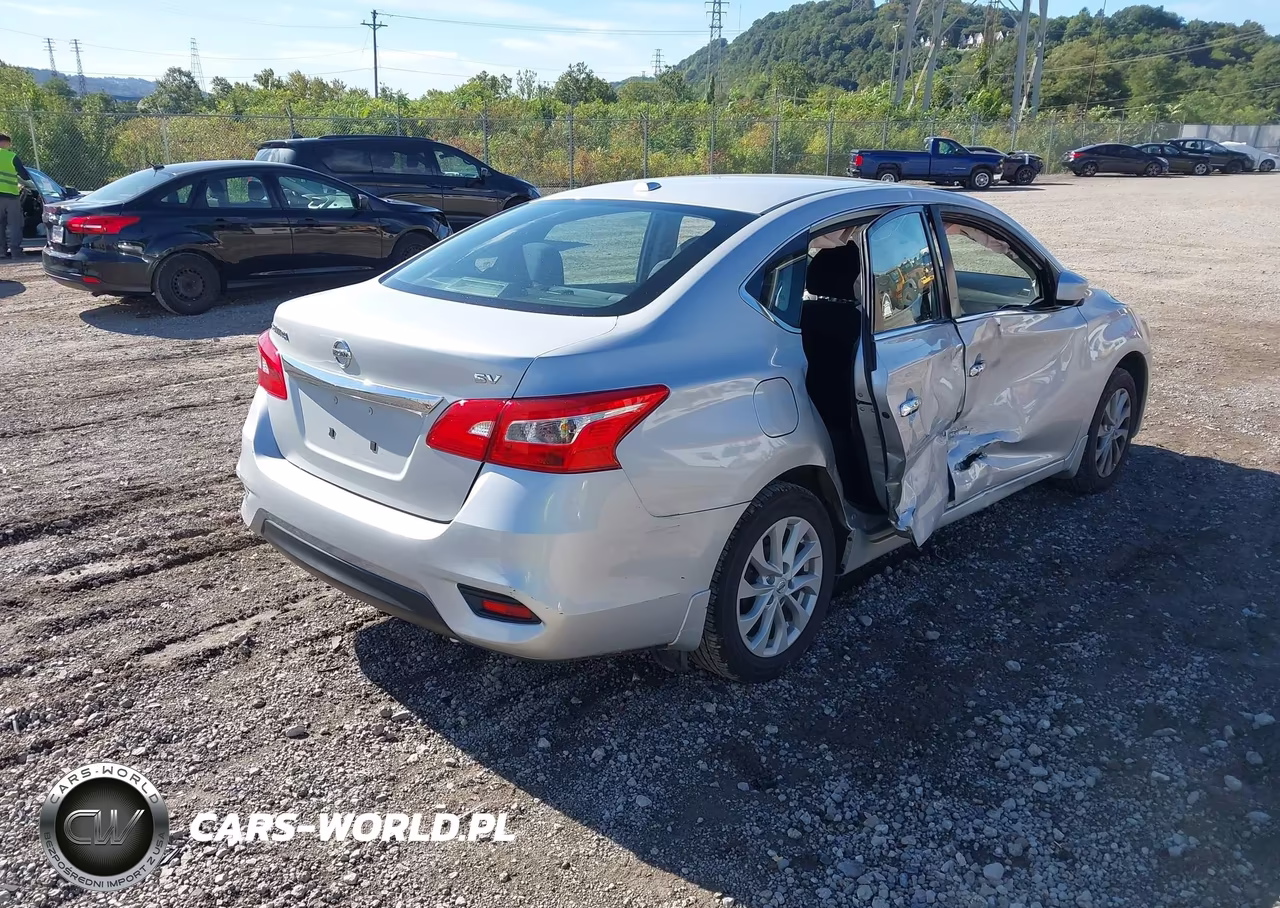 2019 Nissan Sentra Sv VIN:3N1AB7AP4KL620846 - 4
