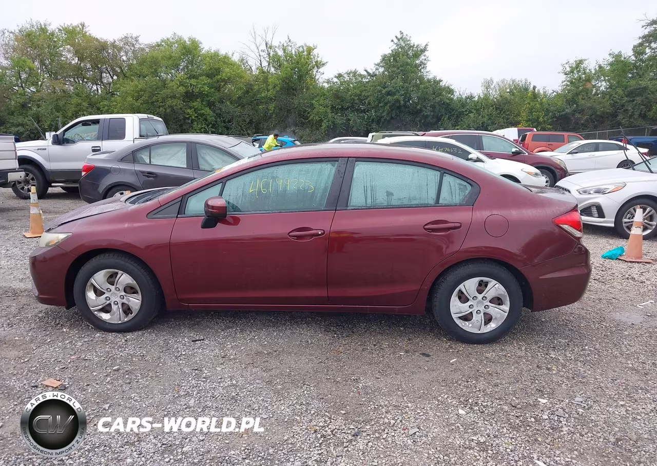 2014 Honda Civic Lx VIN:19XFB2F58EE077524 - 15
