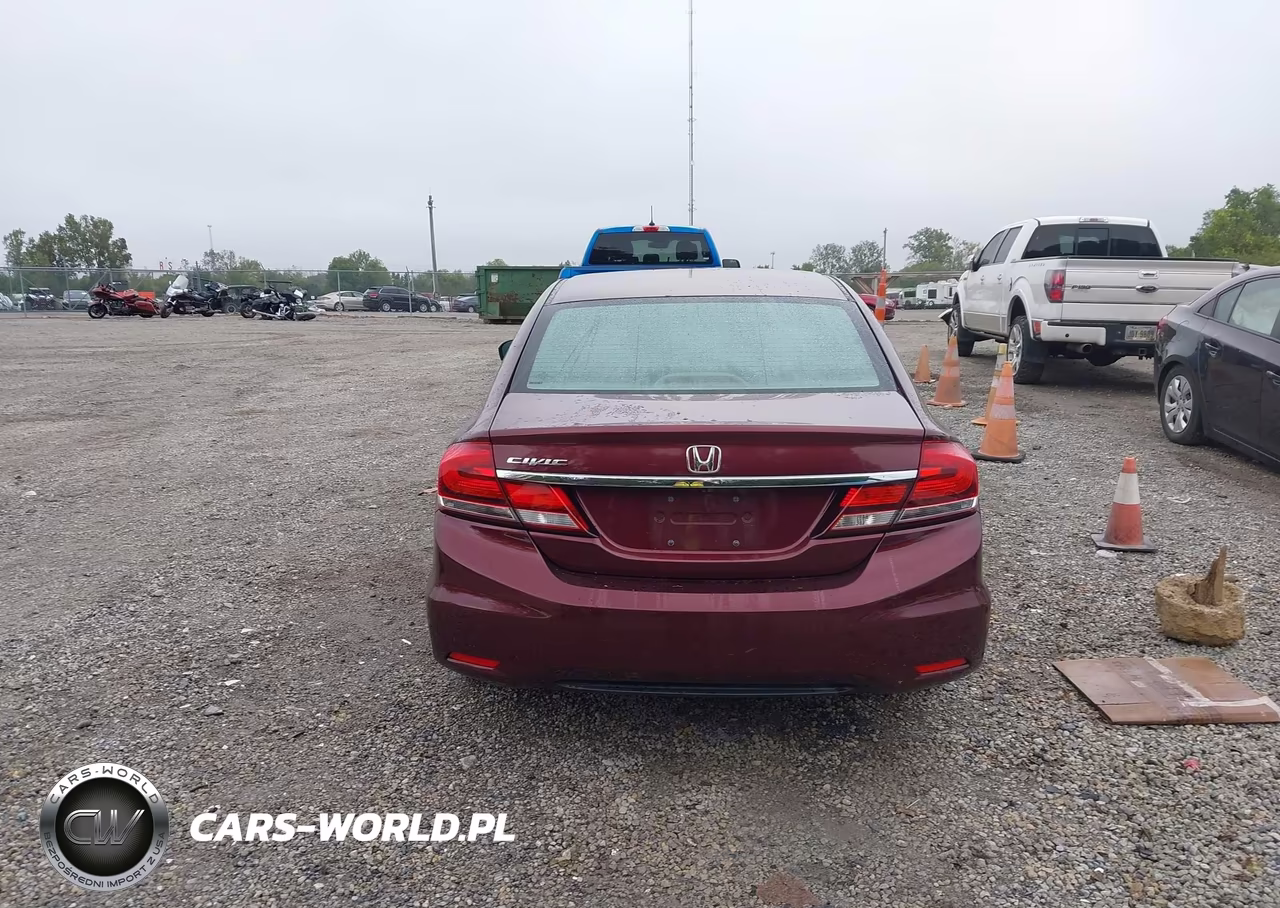 2014 Honda Civic Lx VIN:19XFB2F58EE077524 - 17