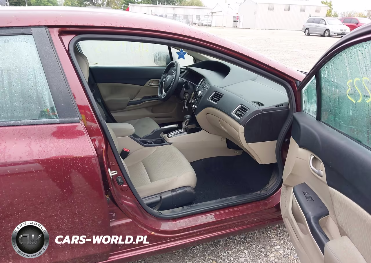 2014 Honda Civic Lx VIN:19XFB2F58EE077524 - 5