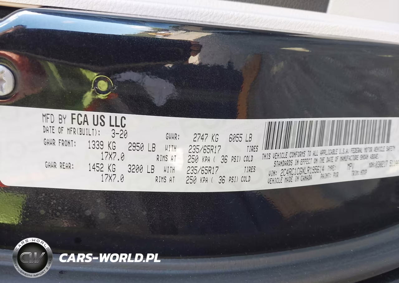 2020 Chrysler Voyager Lx VIN:2C4RC1CGXLR195614 - 9