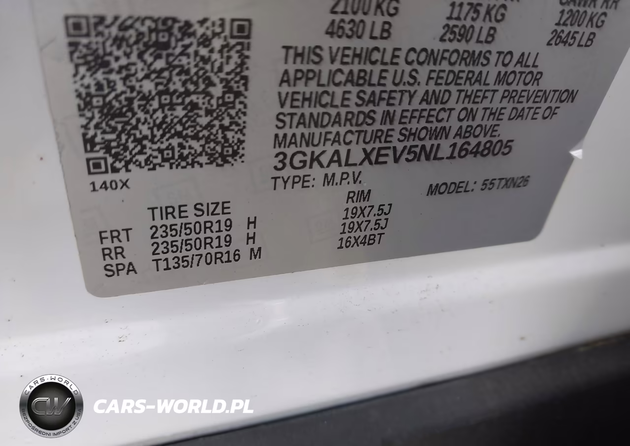 2022 GMC Terrain Awd Denali VIN:3GKALXEV5NL164805 - 9