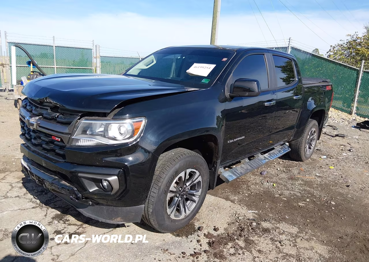 2022 Chevrolet Colorado 2Wd Short Box Z71 VIN:1GCGSDEN1N1146168 - 2