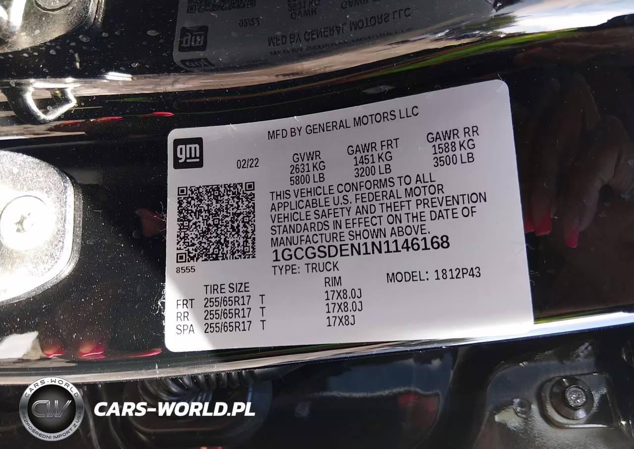2022 Chevrolet Colorado 2Wd Short Box Z71 VIN:1GCGSDEN1N1146168 - 9