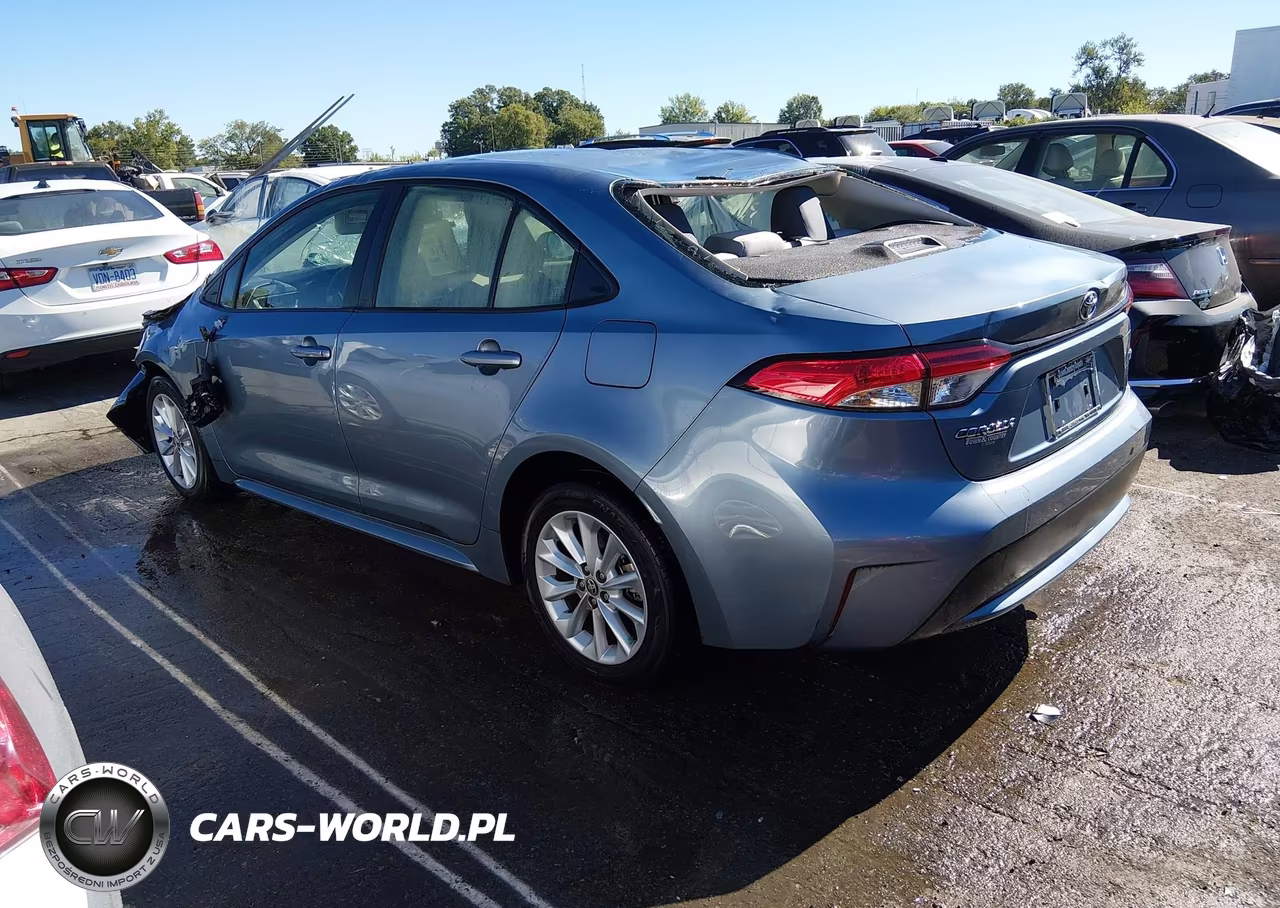 2020 Toyota Corolla Le VIN:JTDHPRAE8LJ037678 - 3