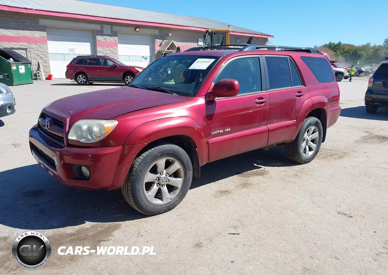 2006 Toyota 4Runner Limited V6 VIN:JTEBU17R168076324 - 2