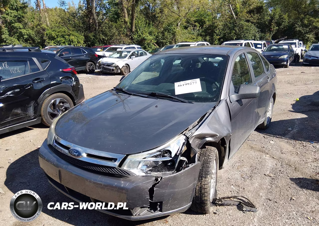 2010 Ford Focus Se VIN:1FAHP3FN9AW154214 - 2
