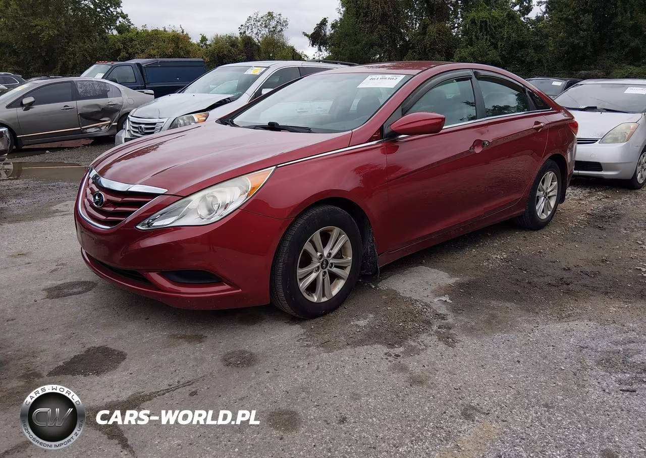 2012 Hyundai Sonata Gls VIN:5NPEB4AC9CH449667 - 2