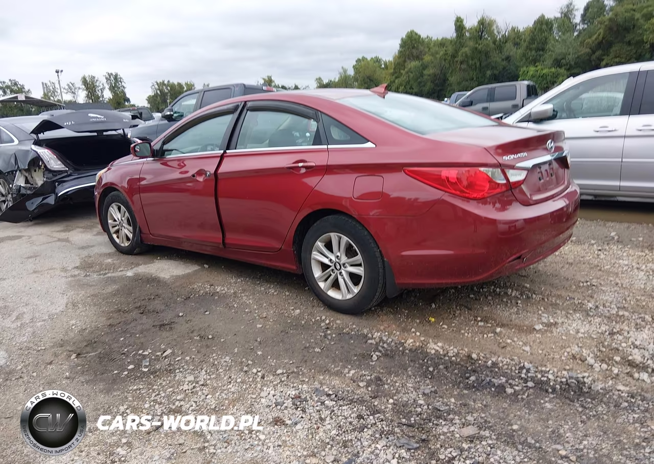 2012 Hyundai Sonata Gls VIN:5NPEB4AC9CH449667 - 3