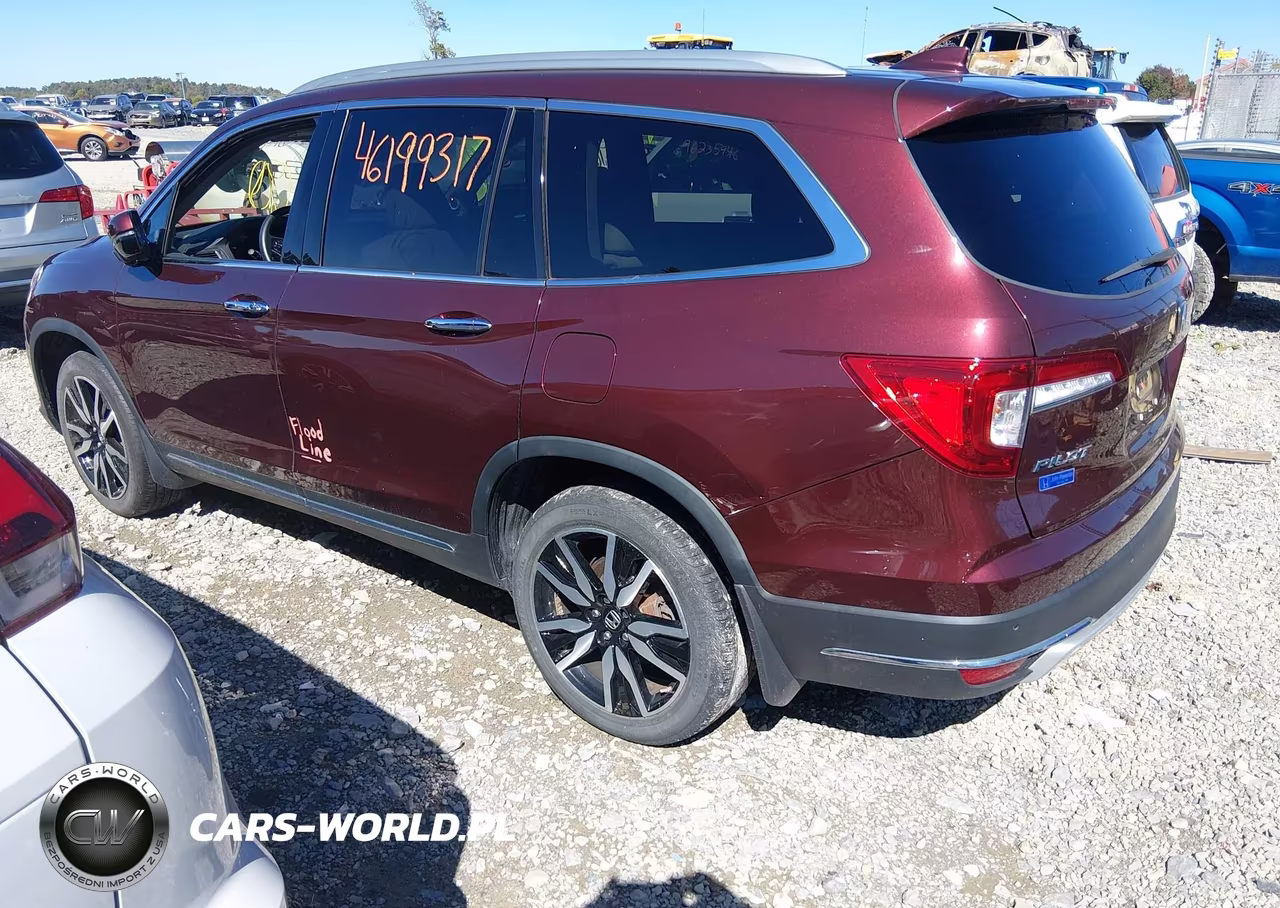 2021 Honda Piloto Awd Touring 8 Passenger VIN:5FNYF6H9XMB063279 - 3