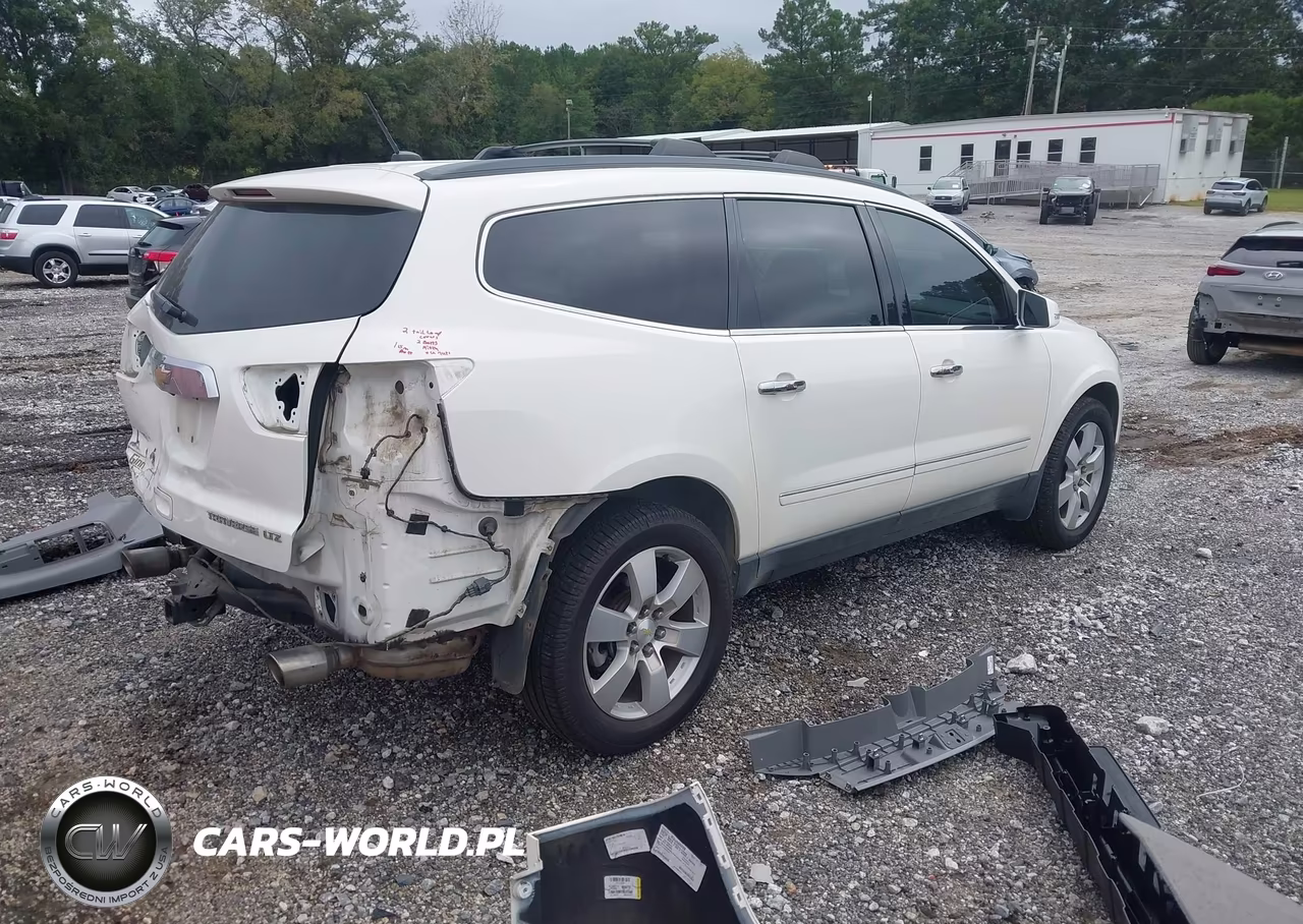 2015 Chevrolet Traverse Ltz VIN:1GNKRJKD0FJ175637 - 4