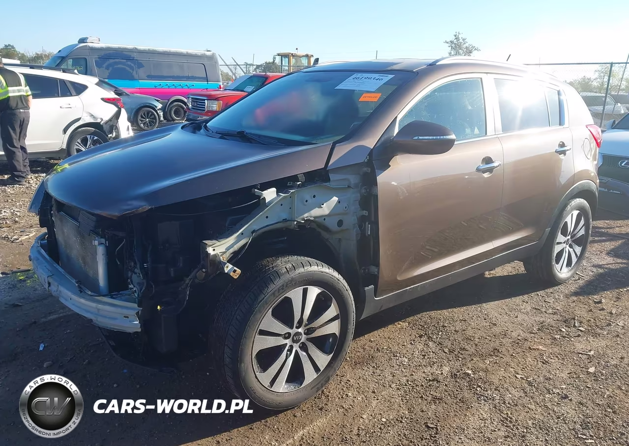 2013 Kia Sportage Ex VIN:KNDPCCA23D7372856 - 2